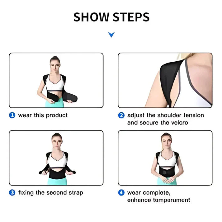 PostureWise™ ProAlign Unisex Posture Corrector Belt