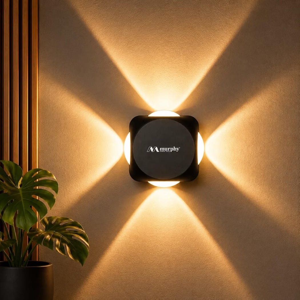 Shopnix™ Murphy LED Outdoor Up/down wall Light - 6W, Warm White